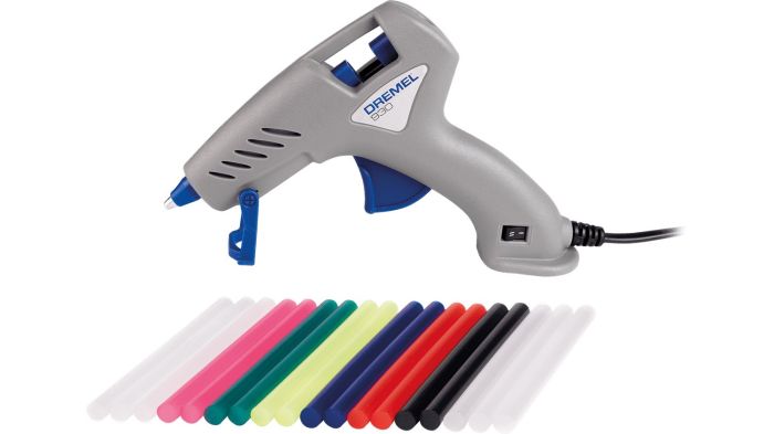 Пистолет клеевой Dremel GlueGun 930, стержни 7мм, 105-165 град.