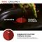 Сотейник Tefal Excellence+, с крышкой, 24 см, алюминий, стекло, бакелит, черный