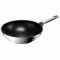 Сковорода ВОК  Tefal Emotion+, 28см, нержавіюча сталь, бакеліт, чорний