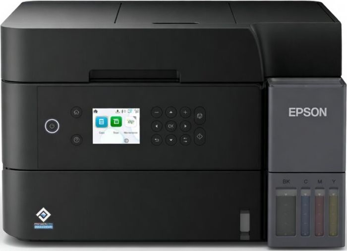 БФП ink color A4 Epson EcoTank L6370 35_23 ppm DADF Duplex USB Ethernet Wi-Fi 4 inks Black Pigment