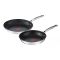 Набор сковород Tefal Duetto+, 2 шт., 24/28 см, нержавеющая сталь