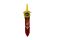 Дзиґа Infinity Nado VII Pocket Sword Вогняне Колесо Вибуху (Fiery Blast Wheel)