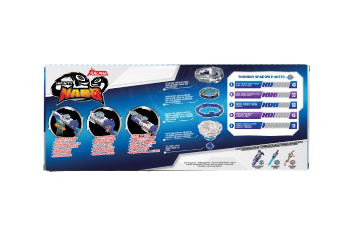 Дзиґа Infinity Nado VII Standard series Громовий Мисливець Тіней (Thunder Shadow Hunter)