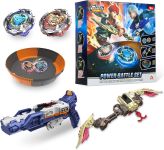 Набір Infinity Nado VII Power Battle Set Громовий Мисливець Тіней і Вогняне Колесо Вибуху (Thunder Shadow Hunter vs Fiery Blast Wheel)