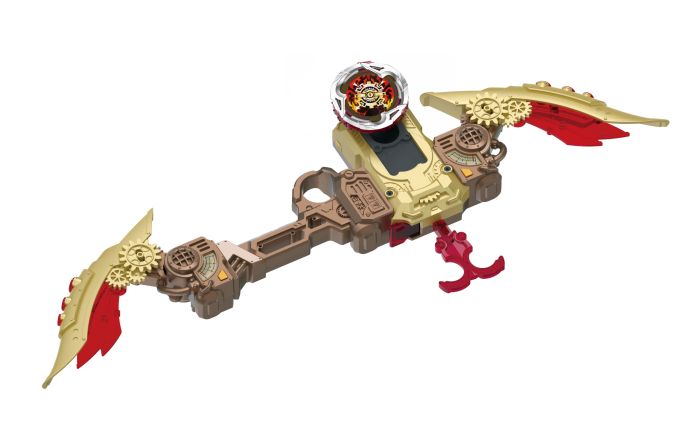 Игровой набор Infinity Nado VII Power Battle Set Громовой Охотник Теней и Огненное Колесо Взрыва (Thunder Shadow Hunter vs Fiery Blast Wheel)