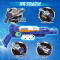 Игровой набор Infinity Nado VII Power Battle Set Громовой Охотник Теней и Огненное Колесо Взрыва (Thunder Shadow Hunter vs Fiery Blast Wheel)