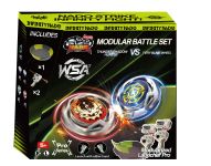Набір Infinity Nado VII Pro Series Modular Battle Set Громовий Мисливець Тіней і Вогняне Колесо Вибуху (Thunder Shadow Hunter vs Fiery Blast Wheel)