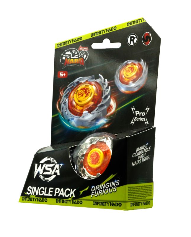Волчок Infinity Nado VII Pro Series Single Pack Origins Свирепый Вихрь (Furious)