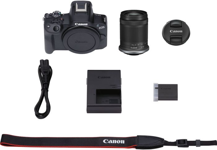 Цифр. фотокамера Canon EOS R50 + RF-S 18-150 IS STM Black