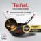 Сковорода ВОК Tefal Excellence Fusion, 28 см, алюминий, нержавеющая сталь, бакелит, чёрный