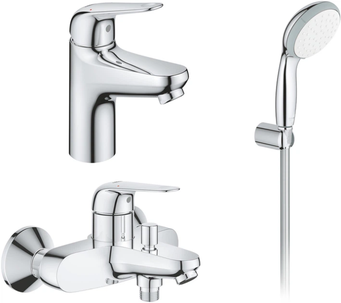 Комплект для ванни Grohe QuickFix Swift&Vitalio Go 100