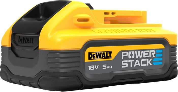 Аккумулятор DeWalt 18В XR Li-lon PowerStack 5А·час 0.68кг