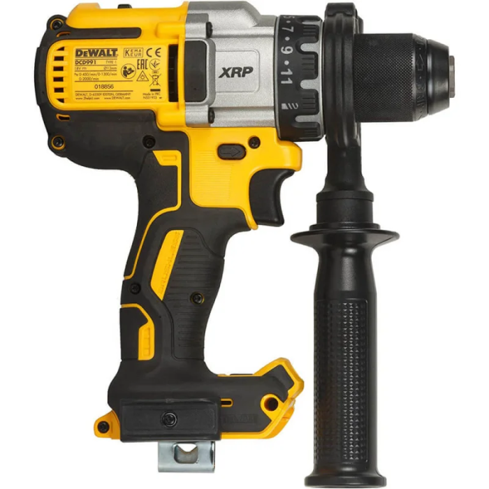 Шурупокрут-дриль акумуляторний DeWALT XR Li-Ion 18В 95Нм 450-2000об/хв кейс, ЗП 1.5кг без АКБ та ЗП