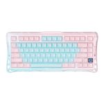 Клавіатура механічна GravaStar Mercury K1 Lite 80keys, GravaStar x BSUN Grey, BT/WL/USB, Aurora Mist