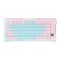 Клавиатура механическая GravaStar Mercury K1 Lite 80keys, GravaStar x BSUN Grey, BT/WL/USB, Aurora Mist