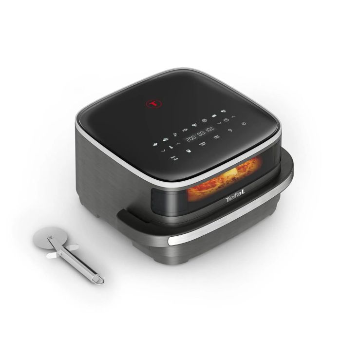 Мультипечь Tefal Easy Fry XL Surface, 2200Вт, чаша-4л, сенсорное управл., 10 программ, пластик, черно-серый