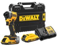 Шурупокрут ударний акумуляторний DeWalt XR Li-Ion 18В акб 2х2А·год 206Нм 3250об/хв 3800уд/хв кейс TSTAK, ЗП 0.95кг