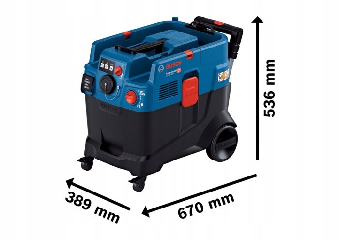 Профессиональный пылесос Bosch Professional GAS 12-40 MA 1200Вт 230мБар контейнер 40л 14.1кг