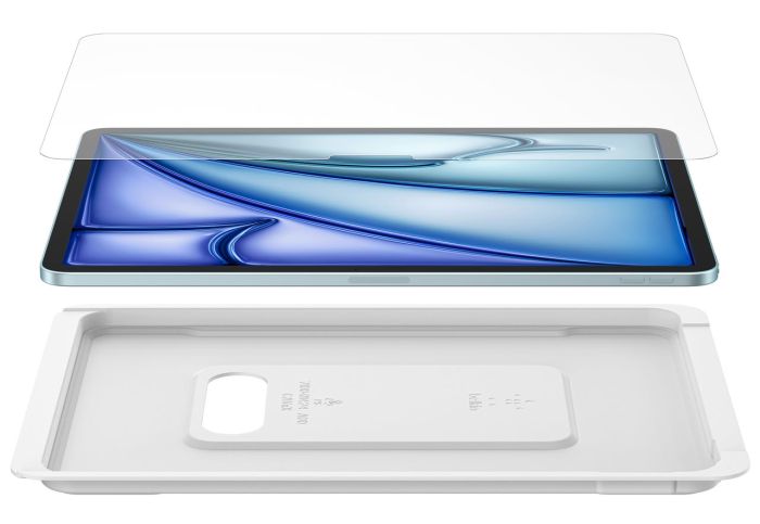 Защитное стекло Belkin для iPad Air 11 (2024 М2/2025 M3) TemperedGlass (1 Pack)