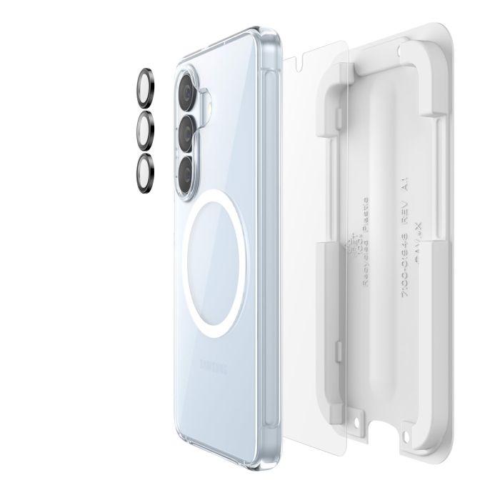 Набор защиты Belkin 3в1 для Samsung Galaxy S26+ (стекло, чехол, защита камеры) (1 Pack)