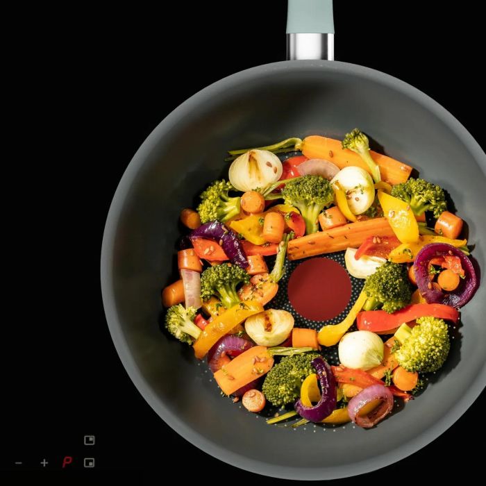 Сковорода WOK Tefal Halo EUCALYPTUS, 26 см, алюминий, бакелит, серый