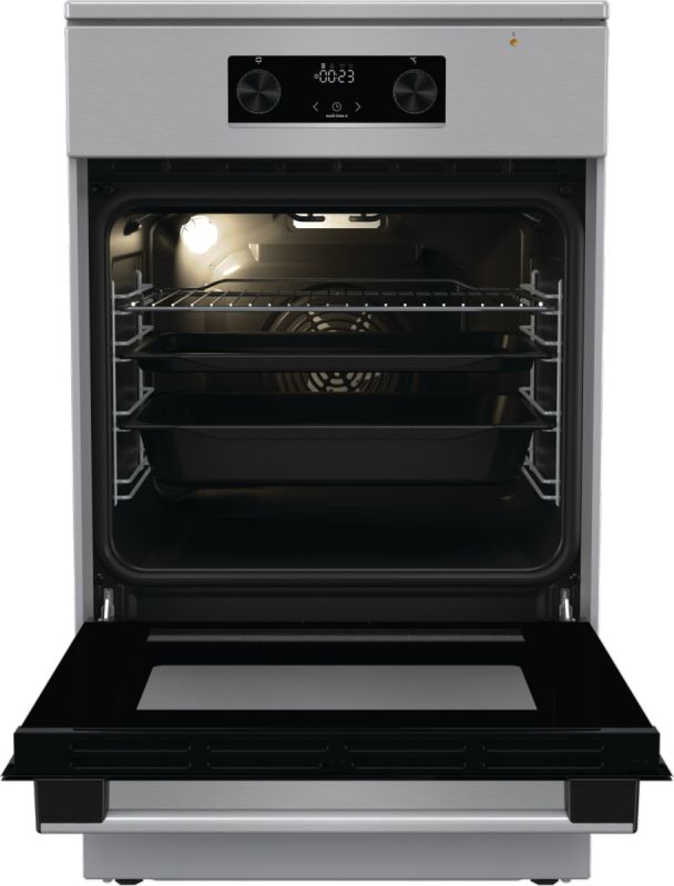 Плита Gorenje електрична індукційна, 70л, 50x60см, дисплей, IconLed, нерж