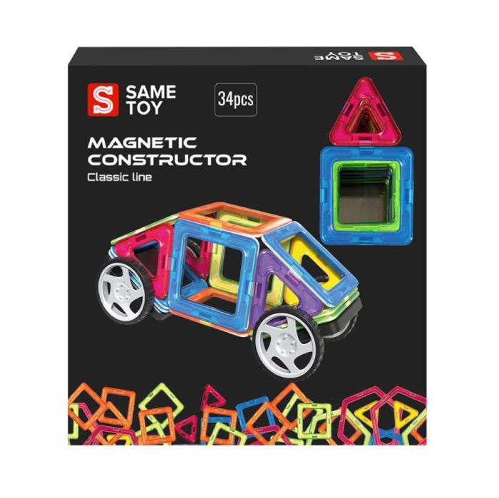 Магнітний конструктор Same toy Classic line 34ел