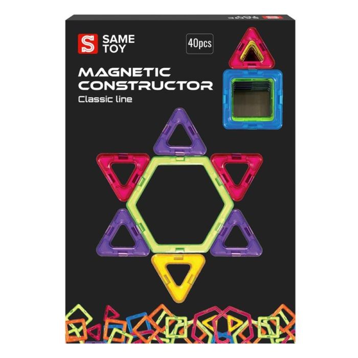 Магнітний конструктор Same toy Classic line 40ел