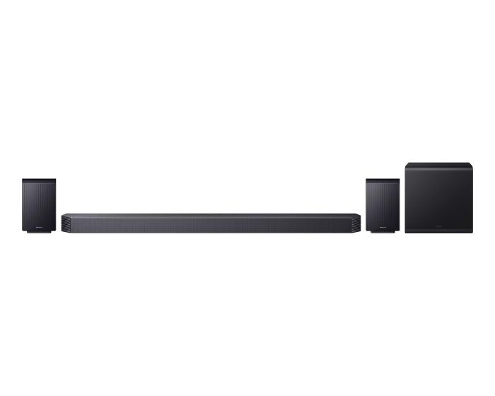 Саундбар Samsung HW-Q930H 580Вт, 9.1.4, BT, HDMI-eARC, Wi-Fi, саб, Dolby Atmos, чорный