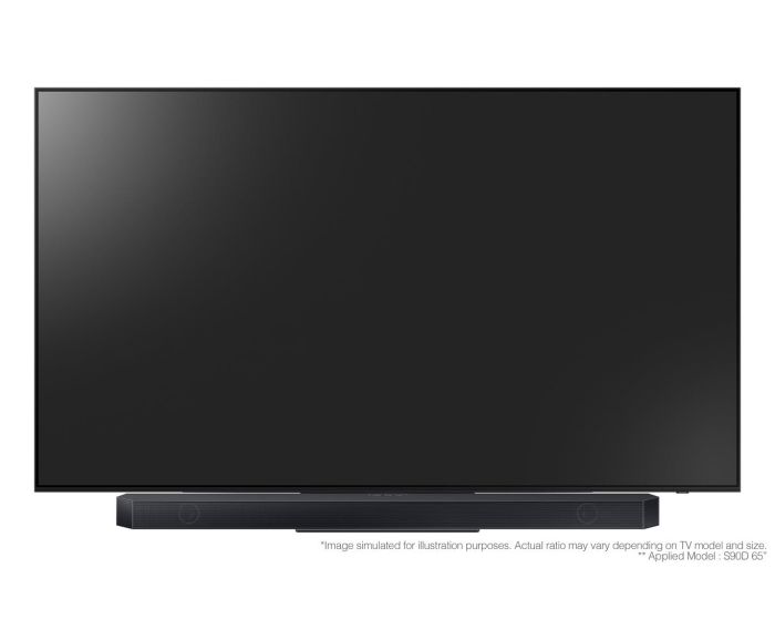 Саундбар Samsung HW-Q600H 3.1.2, BT, HDMI-eARC, Wi-Fi, саб, Dolby Atmos, чорний
