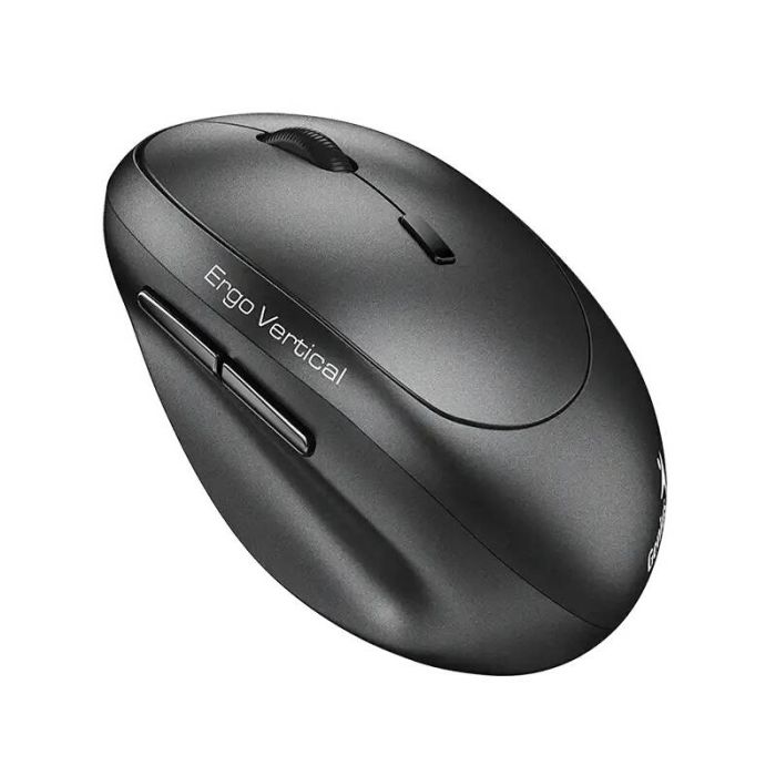Мышь Genius Ergo 8350S, Silent, AI, WL/BT, черный