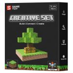 Магнітний конструктор Same Toy Creative Set Skyblock 48ел