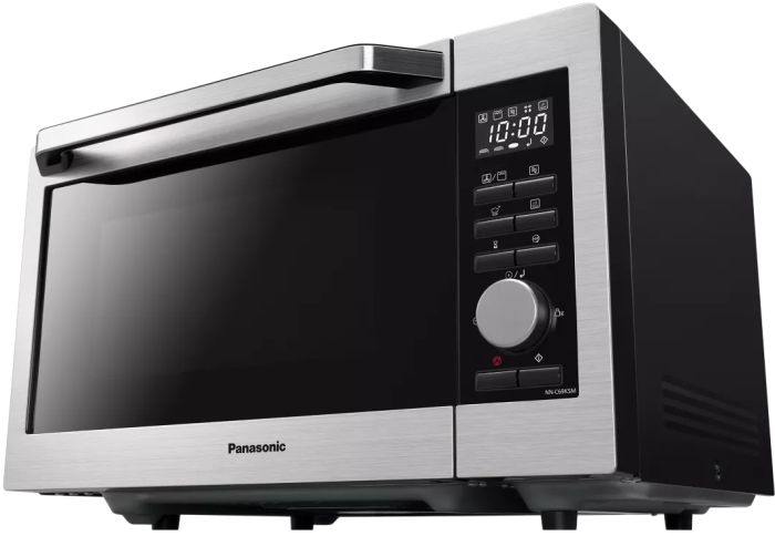 Микроволновая печь Panasonic, 30 л, 1000 Вт, гриль, конвекция, дисплей, нерж