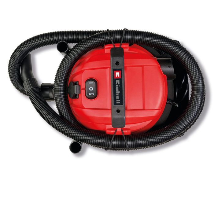 Пилосос професійний Einhell TC-VC 3055 A 850Вт 190мБа контейнер 30л розетка 220В/2000Вт вологе/сухе прибирання 4.95кг
