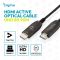 Кабель DIGITUS HDMI UHD 8K, AOC hybrid-fiber, type A M/M, 40м, черный