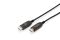 Кабель DIGITUS HDMI UHD 8K, AOC hybrid-fiber, type A M/M, 40м, чорний