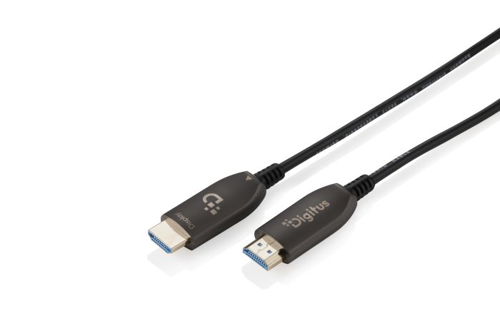 Кабель DIGITUS HDMI UHD 8K, AOC hybrid-fiber, type A M/M, 40м, чорний