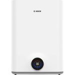 Водонагрівач електр. BOSCH плаский слім Tronic 5500iT, 80л, 1.5кВт, ун. монтаж, електр. кер-ння, Wi-Fi, B, білий