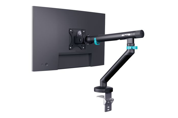 Кріплення DIGITUS Monitor Clamp, до 35"/10кг, з нахилом, поворотом, чорне