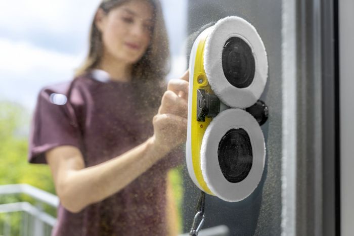 Робот для мытья окон Karcher оконный  RCW 2 , 100-240Вт, Дистанционное управление, белый