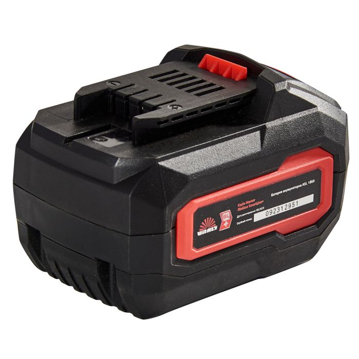 Аккумулятор Vitals Master ASL 1860 SmartLine+ 18В 6.0А·час 0.86кг