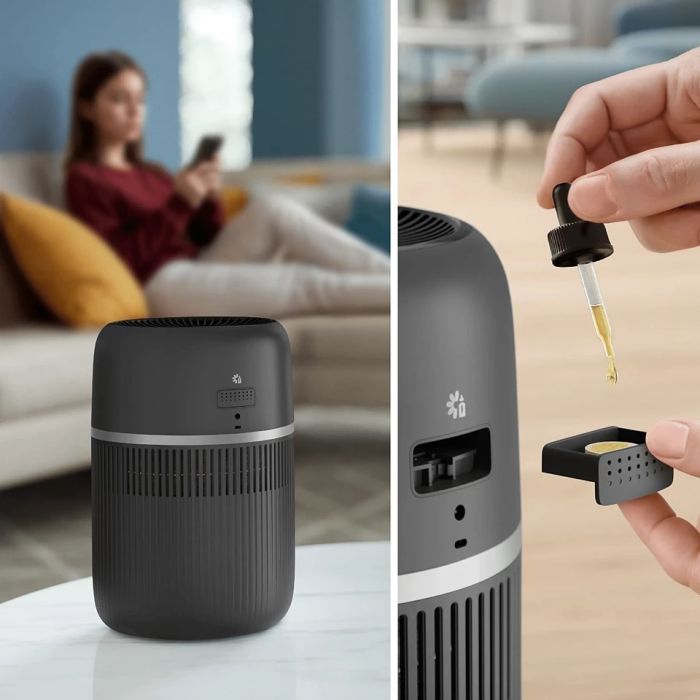 Увлажнитель воздуха Philips традиционное упр-ниеп Series 4000, 44м2, 4,5л, 300мл/ч, сенсорне, режим сна, ночник, чёрный