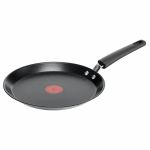 Сковорода для млинців Tefal Emotion+, 25см, нержавіюча сталь, бакеліт, чорний