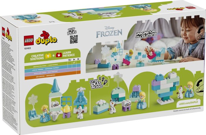 Конструктор LEGO DUPLO Disney Коробка для творческого конструирования «Ледяное сердце» с Эльзой и Олафом