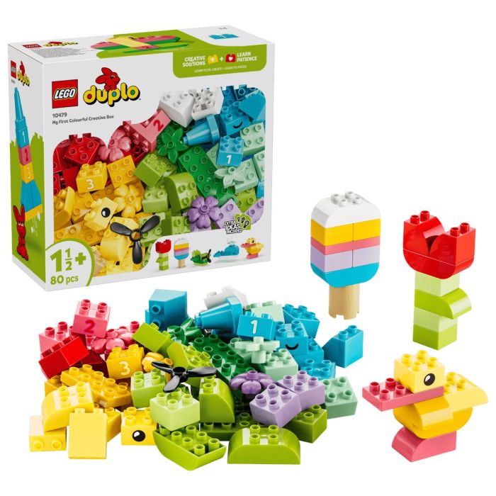 Конструктор LEGO DUPLO Classic Коробка кубиків для яскравих творчих збірок