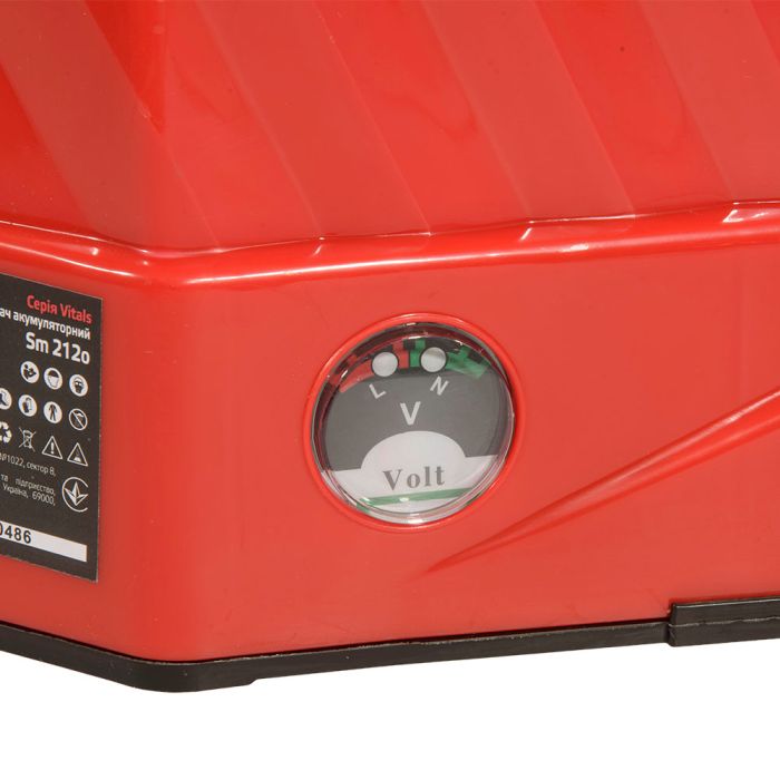 Обприскувач акумуляторний Vitals Sm 212o 12л 12В 1х8А·год 4.5бар 4.5кг