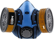 Маска захисна Neo Tools, силіконова, 2 поглинача A1 R