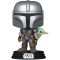Фигурка Funko POP Star Wars: Mandalorian & Grogu - The Mandalorian w/Grogu