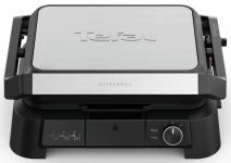 Гриль Tefal прижимний SuperGrill 4in1 2000Вт, темп. режимів-3, з`ємні пластини, метал