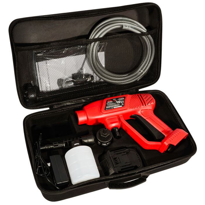 Мінімийка низького тиску акумуляторна Vitals Am 1830n-1Kit 18В 2А·год 150л/год 30Бар кейс 1.9кг